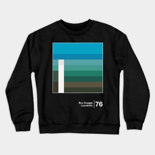 Lowdown / Minimalist Graphic Artwork Design Crewneck Sweatshirt